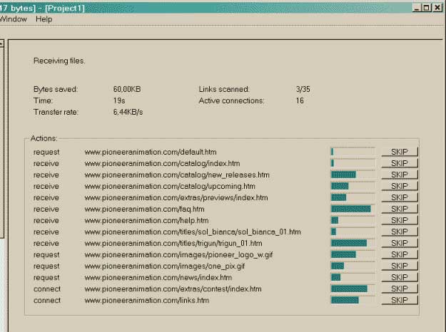 HTTrack Website Copier